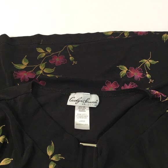 Carolyn Strauss collection-size-L tunic - Picture 7 of 7